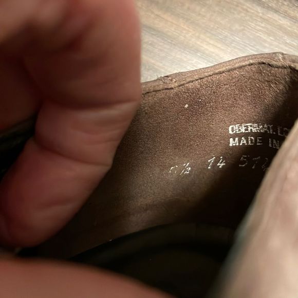 Paul Green Taupe Distressed Ruched Suede Ankle Boots 5.5 / 8 US NEW - Picture 7 of 8